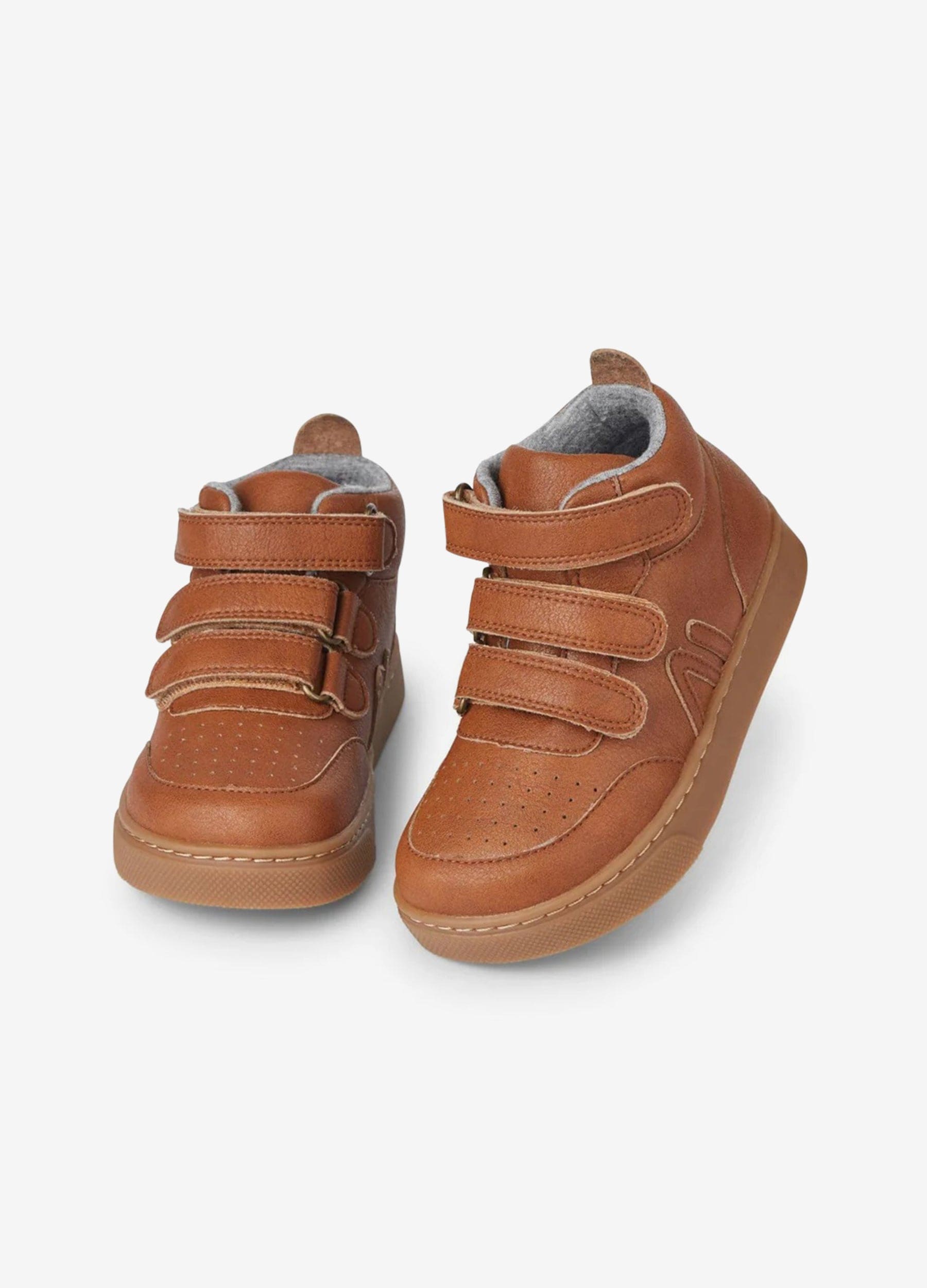 Fråga -fotformad mitten -hi sneaker