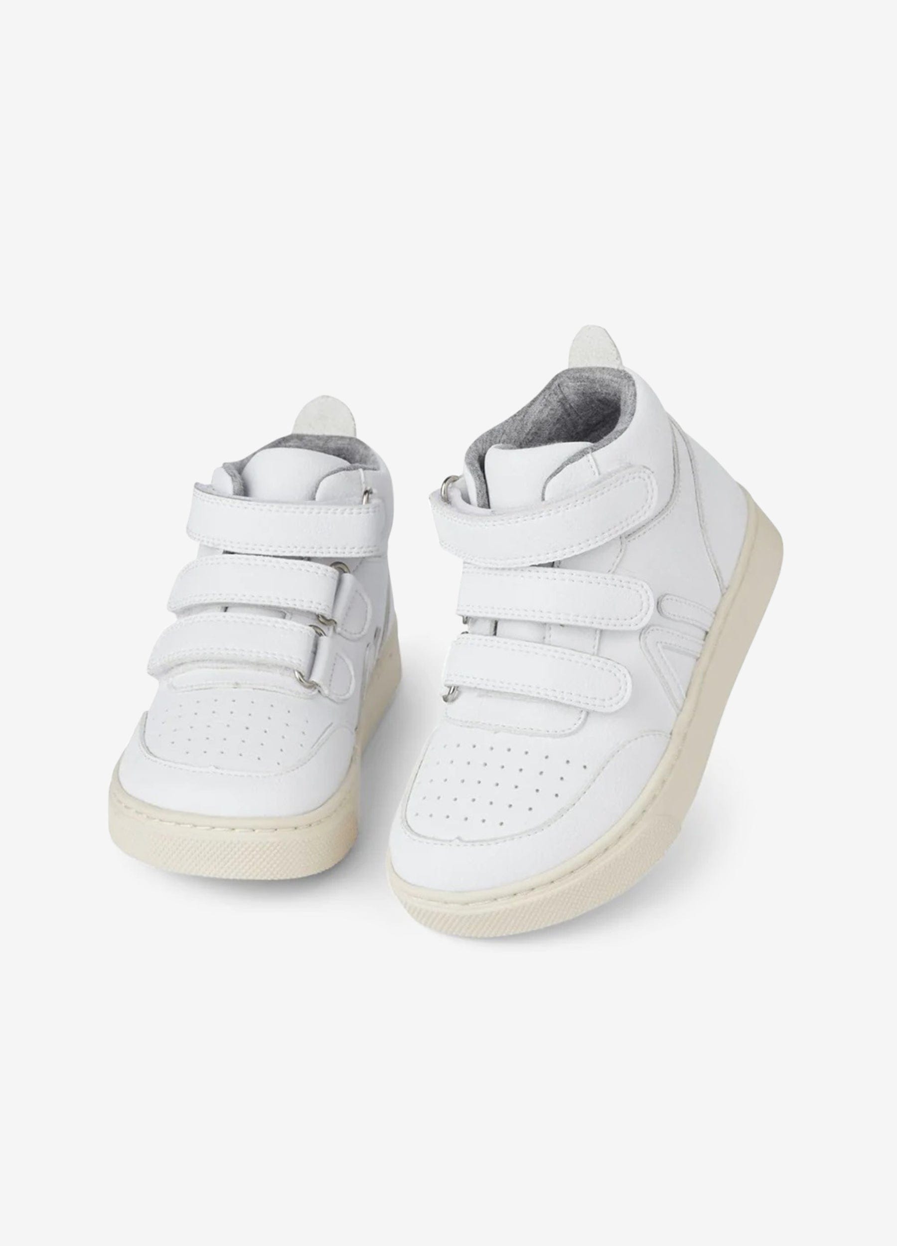 Fråga -fotformad mitten -hi sneaker